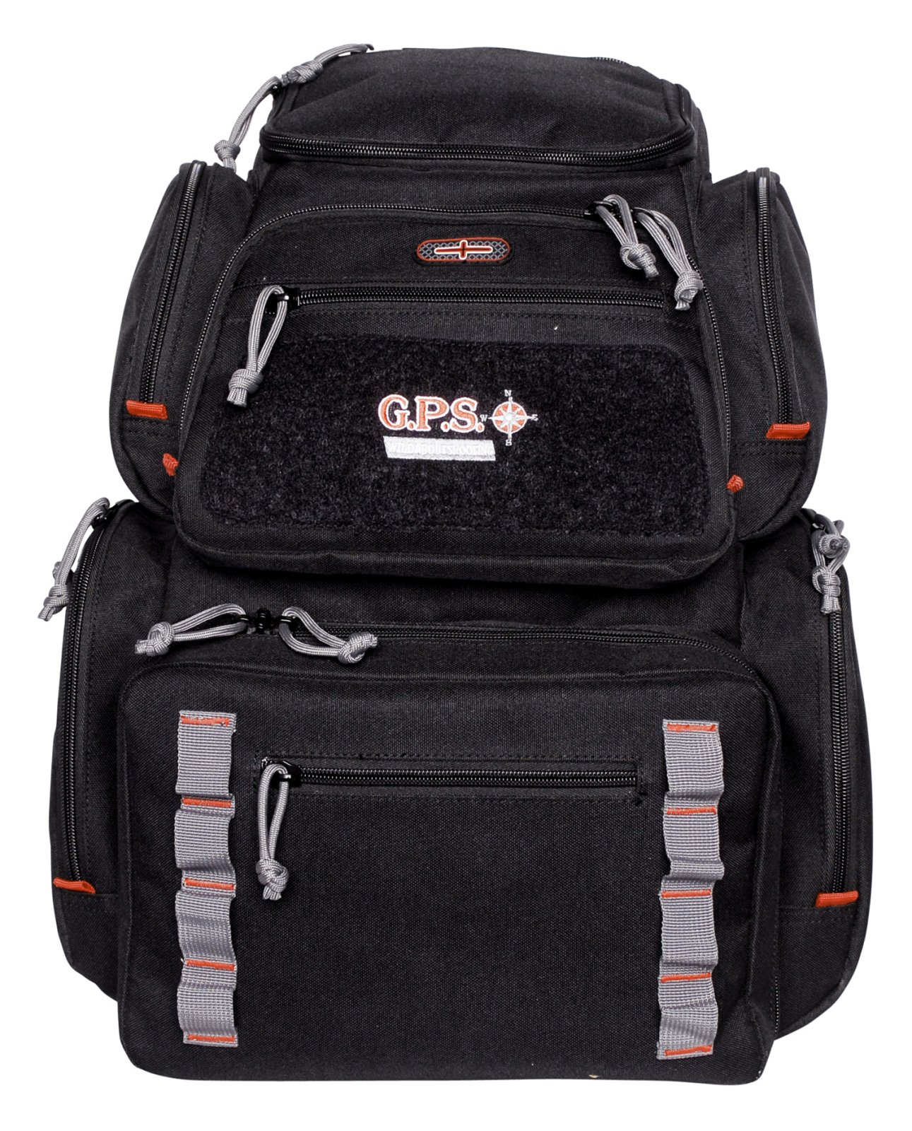G Outdoors GPS-1712BPB Pistolero Backpack Black/Gray Holds 5 Handguns - GPS - BLACK/GRAY