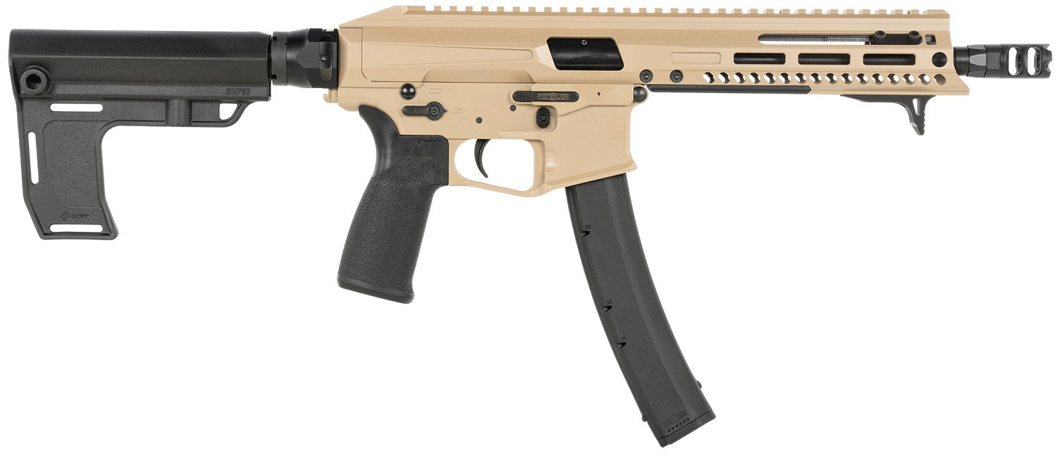 Patriot Ordnance Factory 2138 Phoenix 9mm Luger 35+1 8" Flat Dark... - POF USA - 9mm