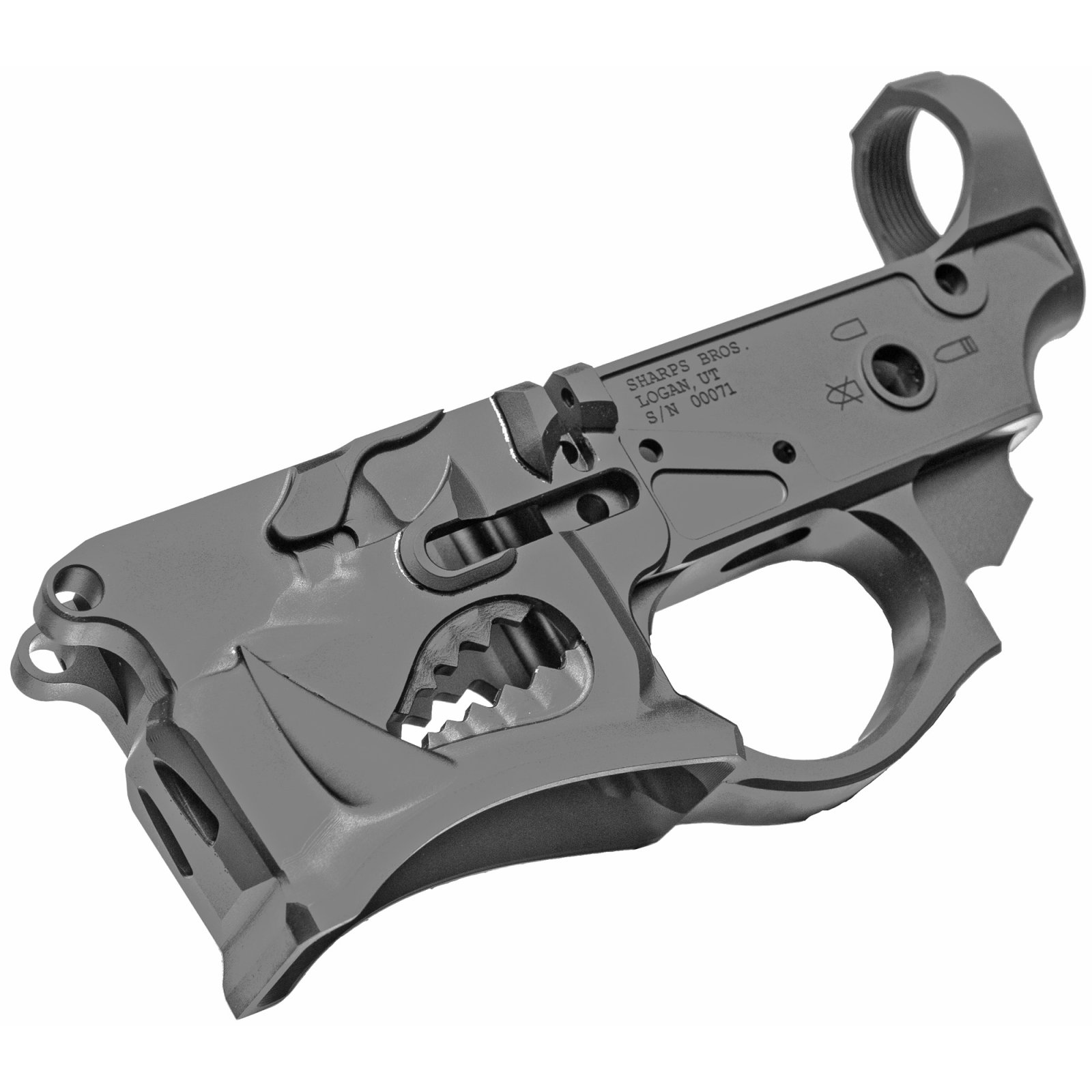 Sharps Bros SBLR02 Warthog Stripped Lower Multi-Caliber 7075-T6 Aluminum