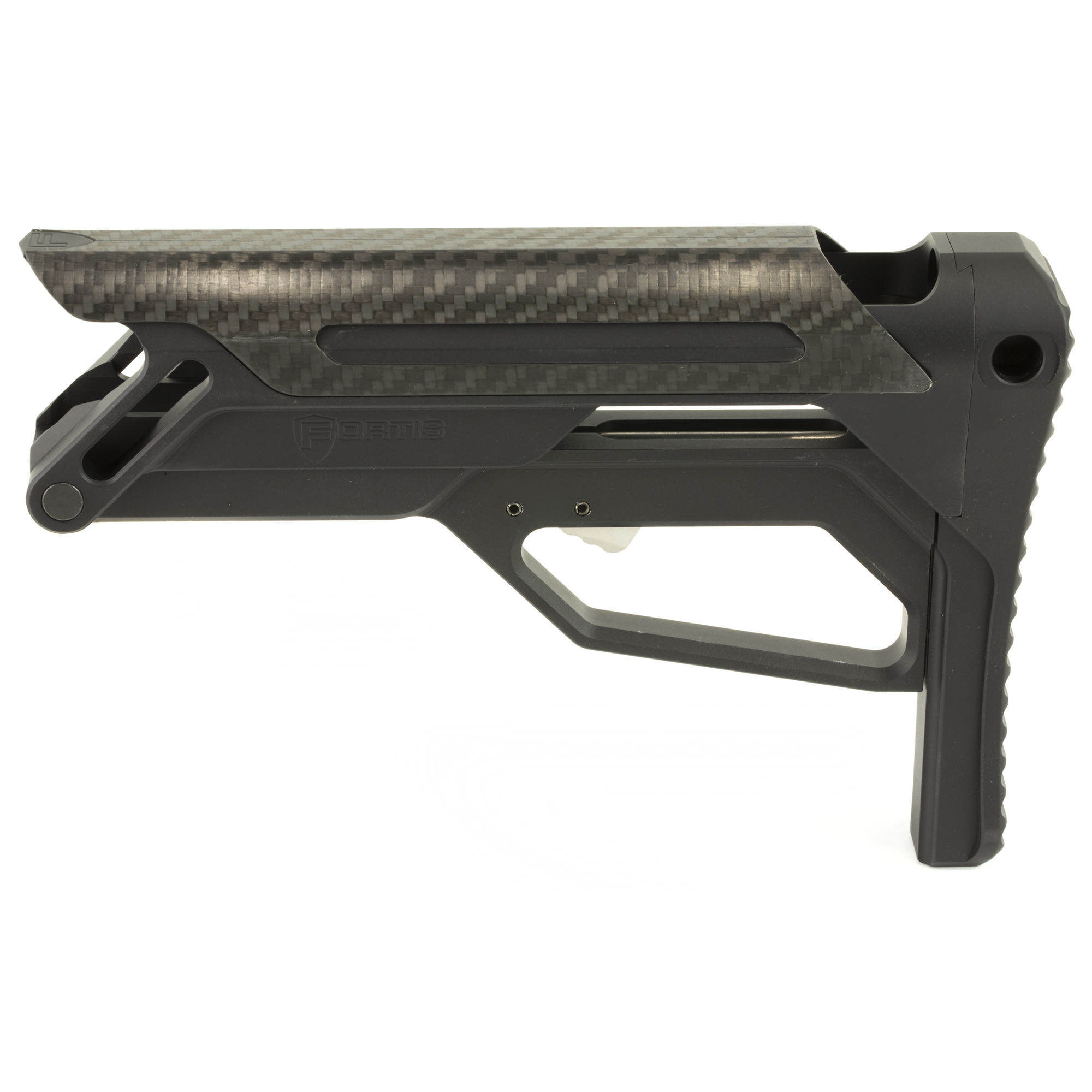 Fortis Manufacturing LA Stock LAS-15 AR-15 Collapsible Buttstock Black
