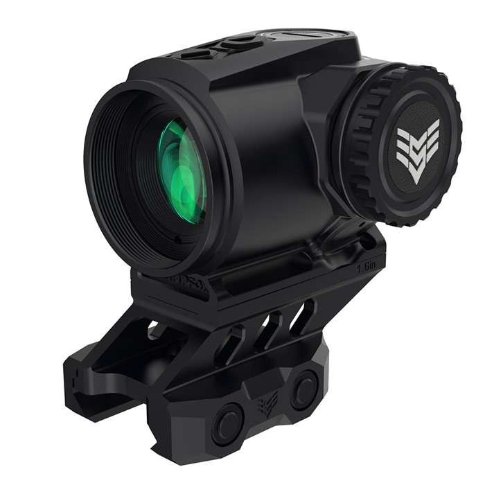 Swampfox Optics RMPS120GB Raider Micro Prism Black 1x 20mm Tube Bullet...