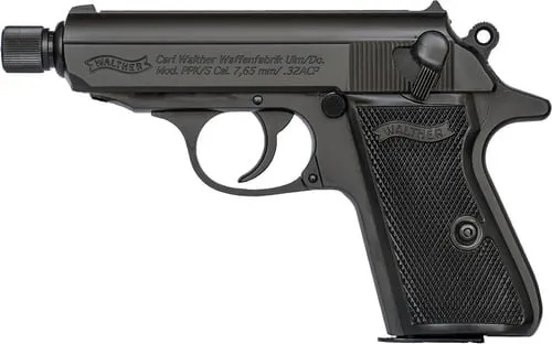 Walther 4796061 PPK SD .32ACP Blue Threaded Barrel 6RD - Walther - 32 ACP