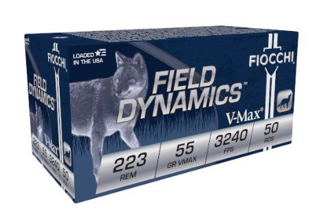 Fiocchi Extrema 223 Rem 55gr V-Max Polymer Tip Ammo
