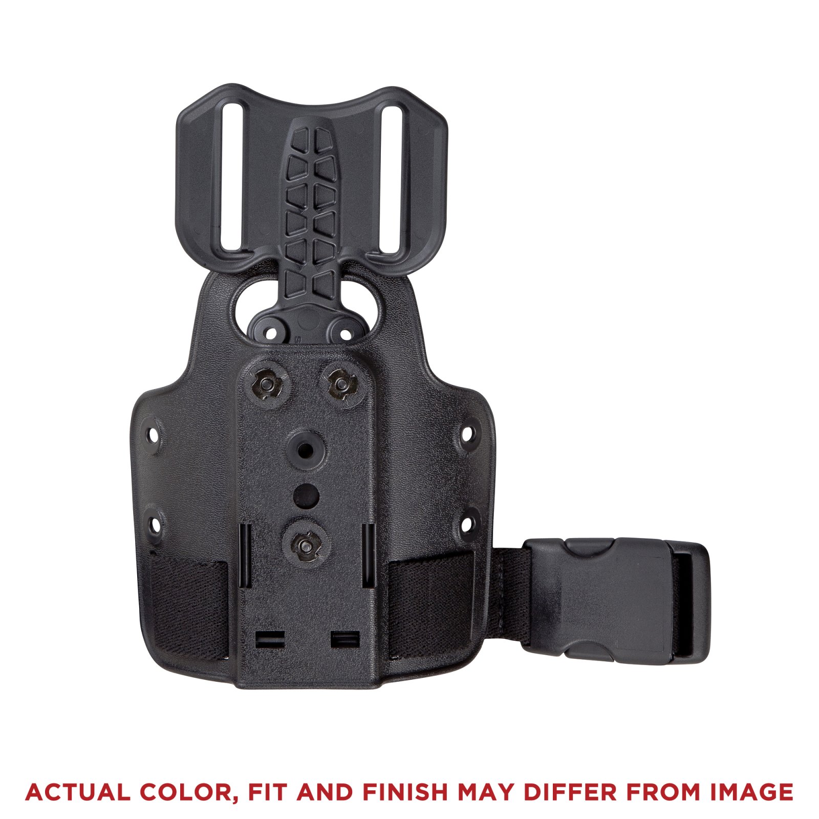 Safariland 6004-25-2 Single Strap Leg Shroud Black w/ Drop Flex Adapter