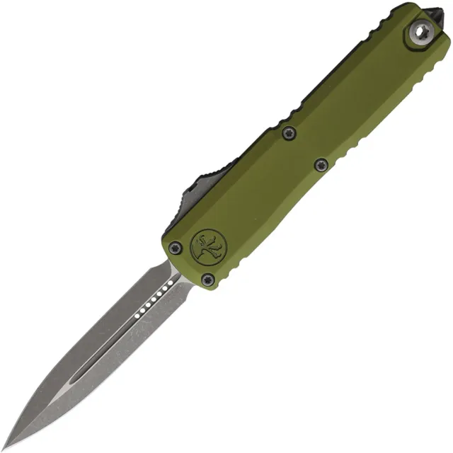 Microtech UTX-70 G4 2.5 In D/E Apocalyptic OD Green ALU HNDL