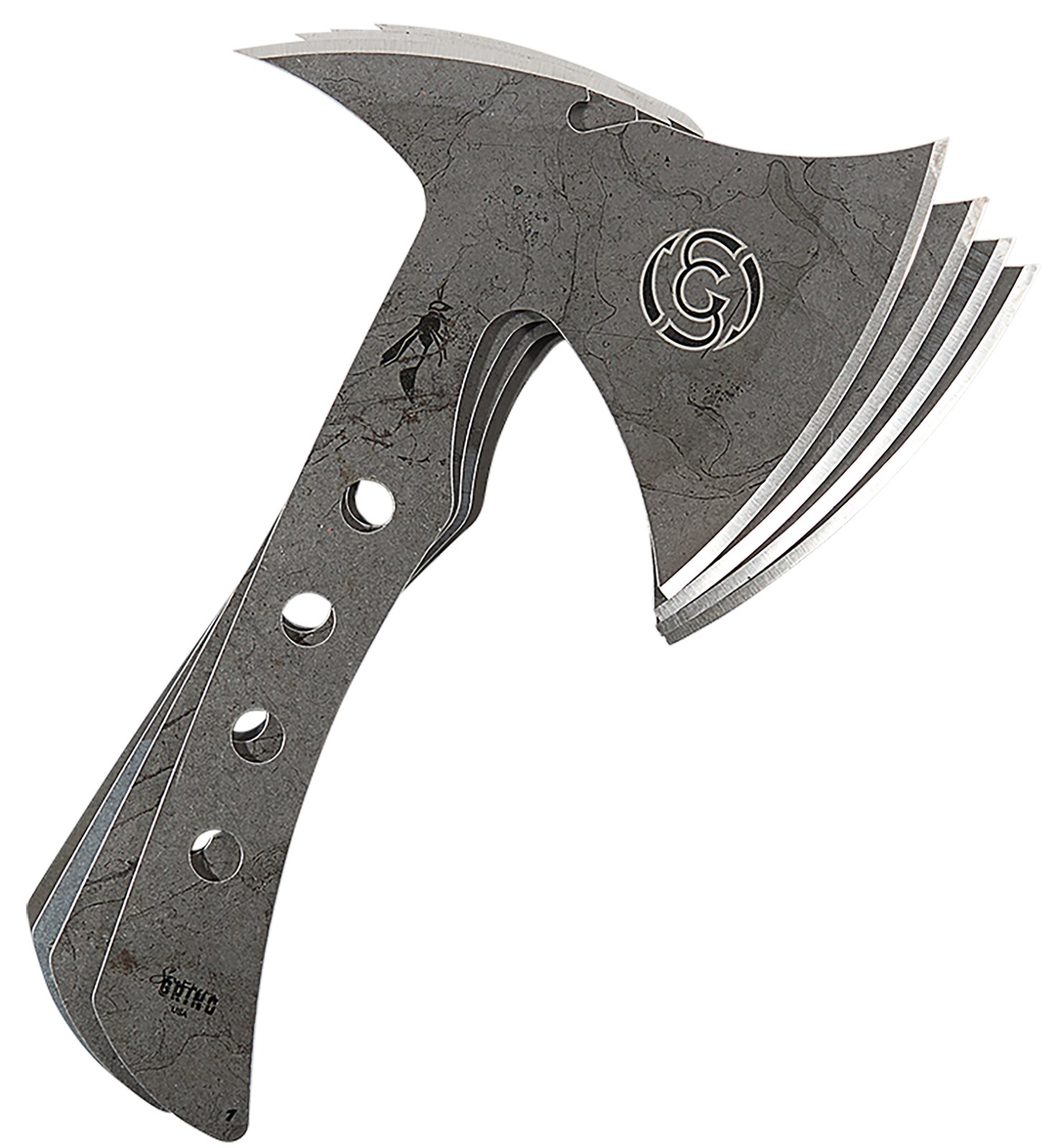 Diamondback SG10070001 Southern Grind Wasp Throwing Axe with Sheath - SGRIN