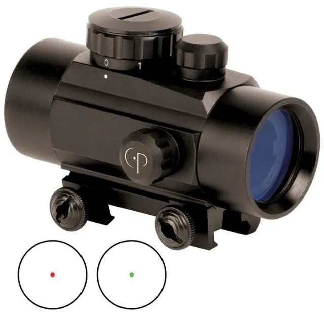 Crosman Center Point 1x30mm Red/Green Dot 3 MOA Matte Sight - Crosman