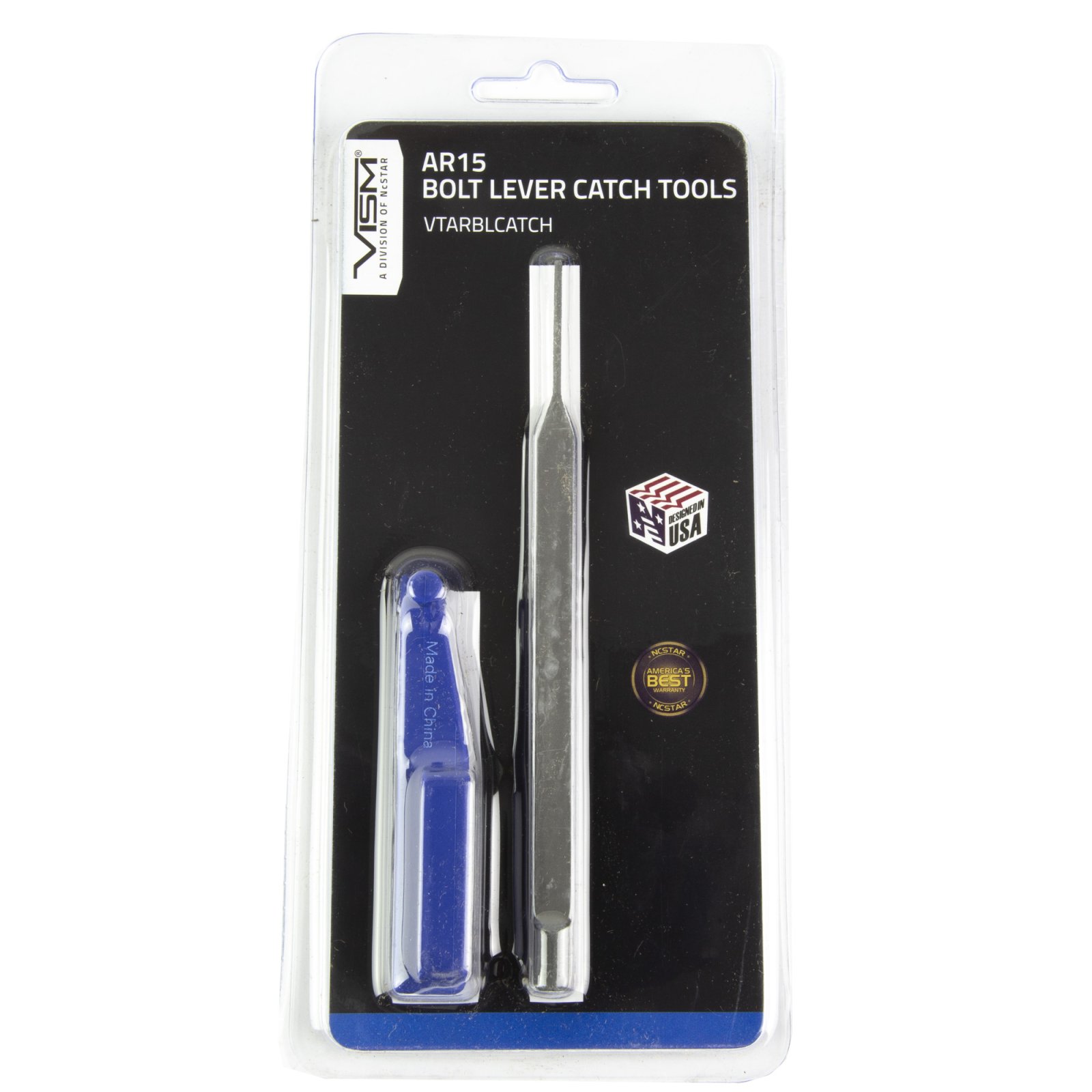 NcStar AR15 Bolt Catch Lever Tool Includes Polymer Drift Punch Guide Jig