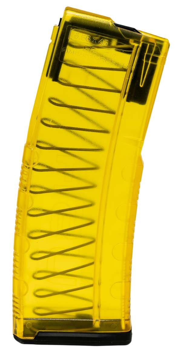 Amend2 556MODCYLW30 AR-15 Mag 30rd Translucent Yellow 5.56 NATO - Amend2 - .223 Remington