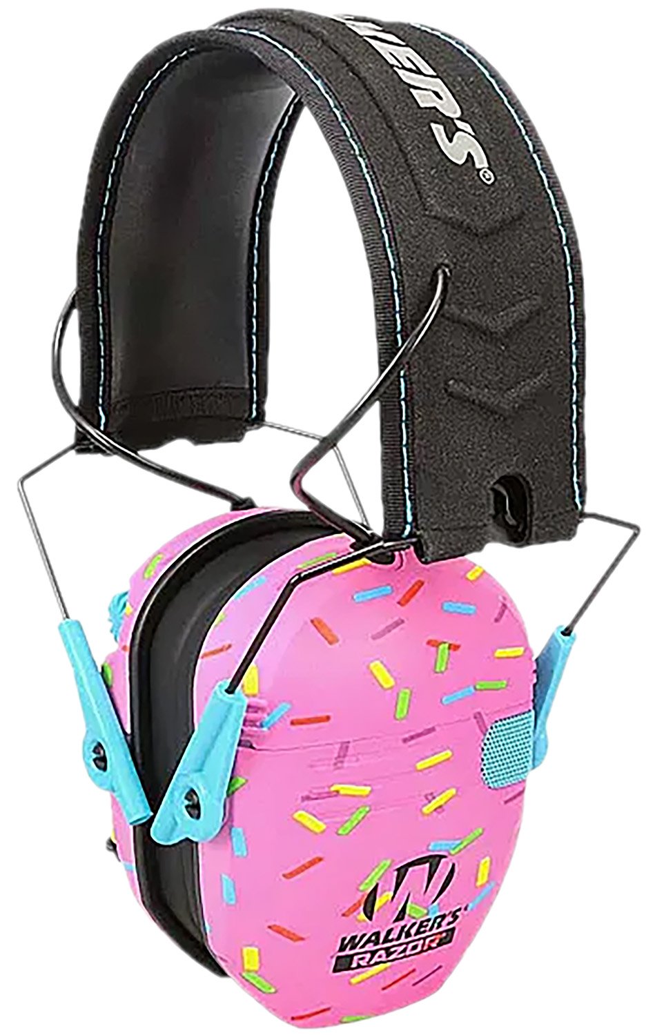 Walker's GWPFKDMSPRNKPK Youth Passive Headset Pink Sprinkles Design