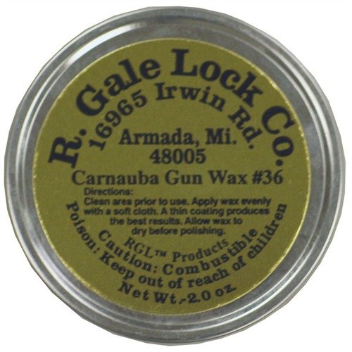 R. GALE LOCK CO. CARNAUBA GUN WAX - R. GALE LOCK CO.