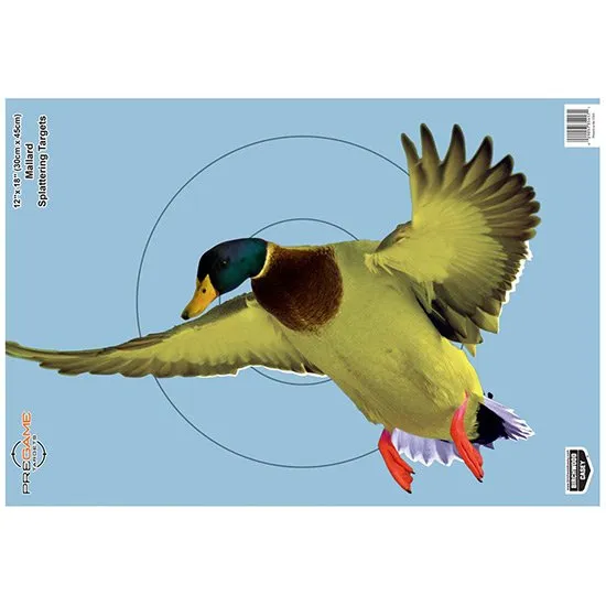 Buy Birchwood Casey 35407 Duck Target 12 x 18 Inch 8 Pack Full Color online