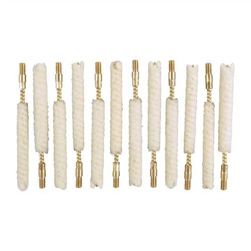 Brownells Wool Bore Mop 22-270 Caliber 12 Pack - Brownells - 22 CALIBER