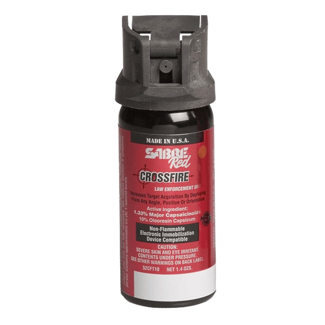 SABRE 52CFT10 Red Crossfire OC Spray 10% 1.5oz Stream MK-3 25pk