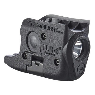 Streamlight TLR-6 Gun Light Black 100 Lumens for Glock 42 43 2.30 in - Streamlight - 100 LUMENS