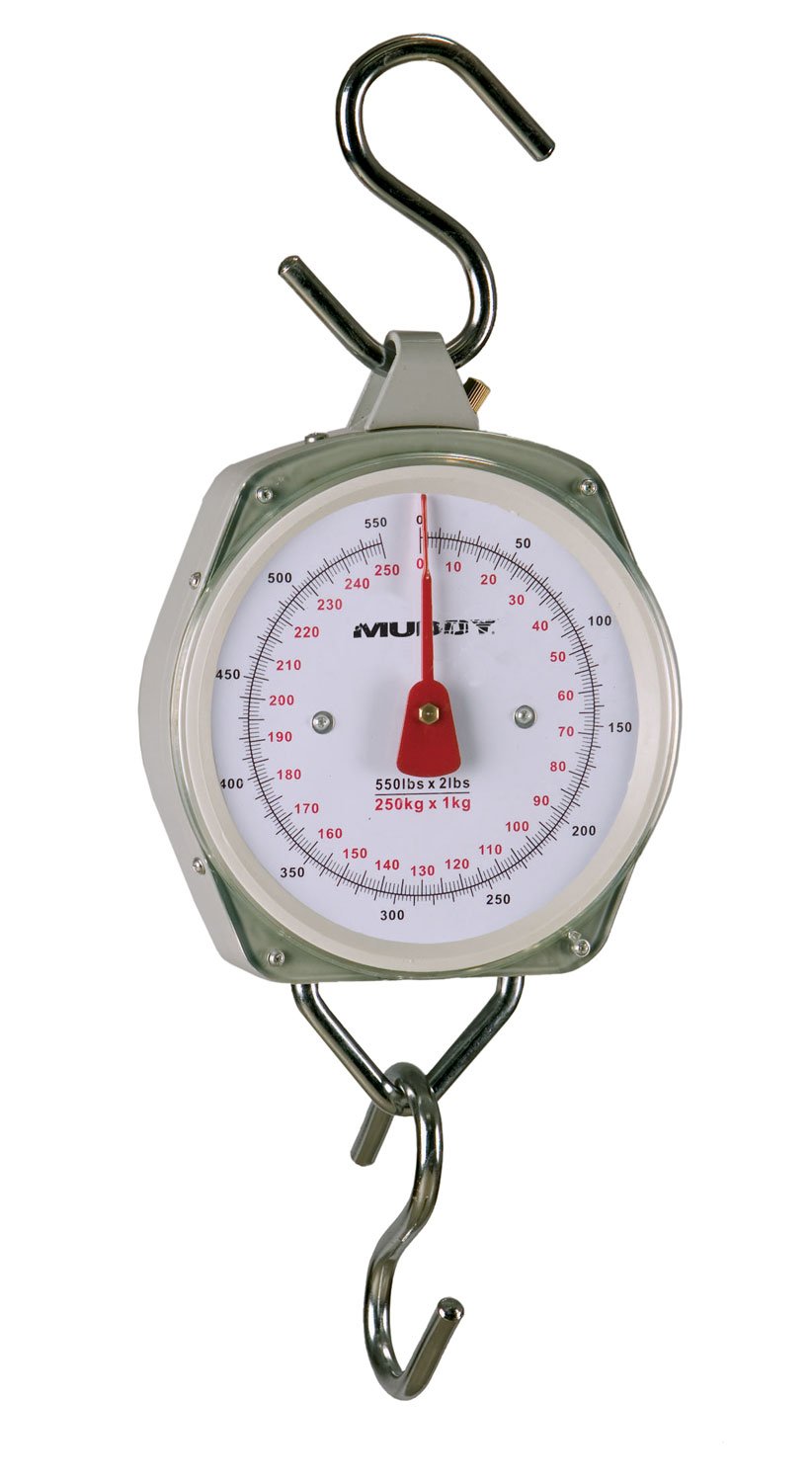 Muddy MUDGS550 Dial Game Scale 550 lbs Gray Aluminum