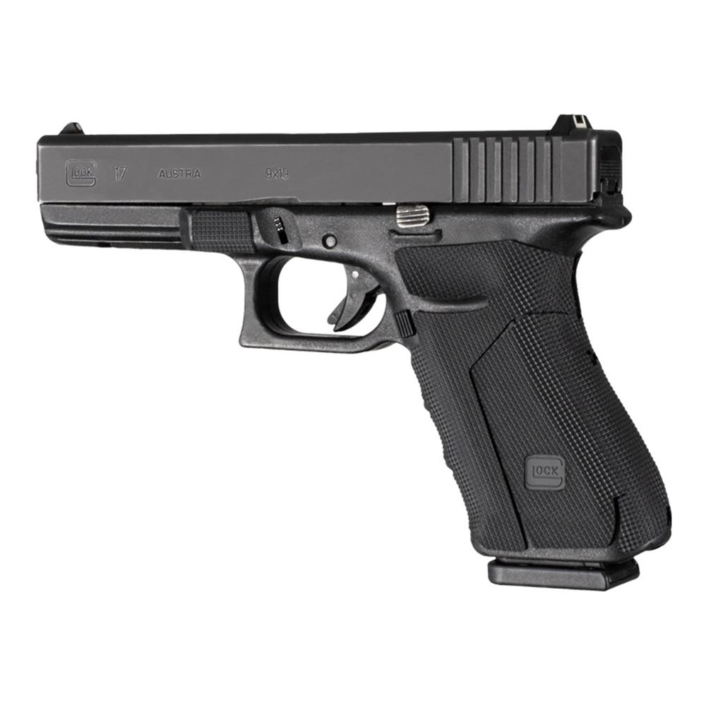 Hogue 17138 Glock 17 17L 18 22 24 31 34 35 37 - Wrapter Rubber Adhesive Grip - Block Texture - Black - Small Frame Full Size Generation 3
