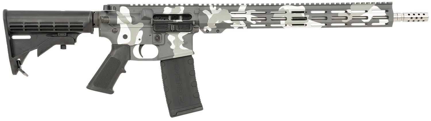 Great Lakes GL15223SSMU AR-15 .223 Wylde 16" Urban Camo M-LOK Rifle - Great Lakes Firearms - 223 Wylde