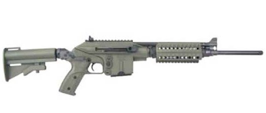 Kel-Tec SU16EGRN 223 REM 5.56 16" Semi-Auto Rifle Green Threaded Barrel - Kel-Tec - 223 REM