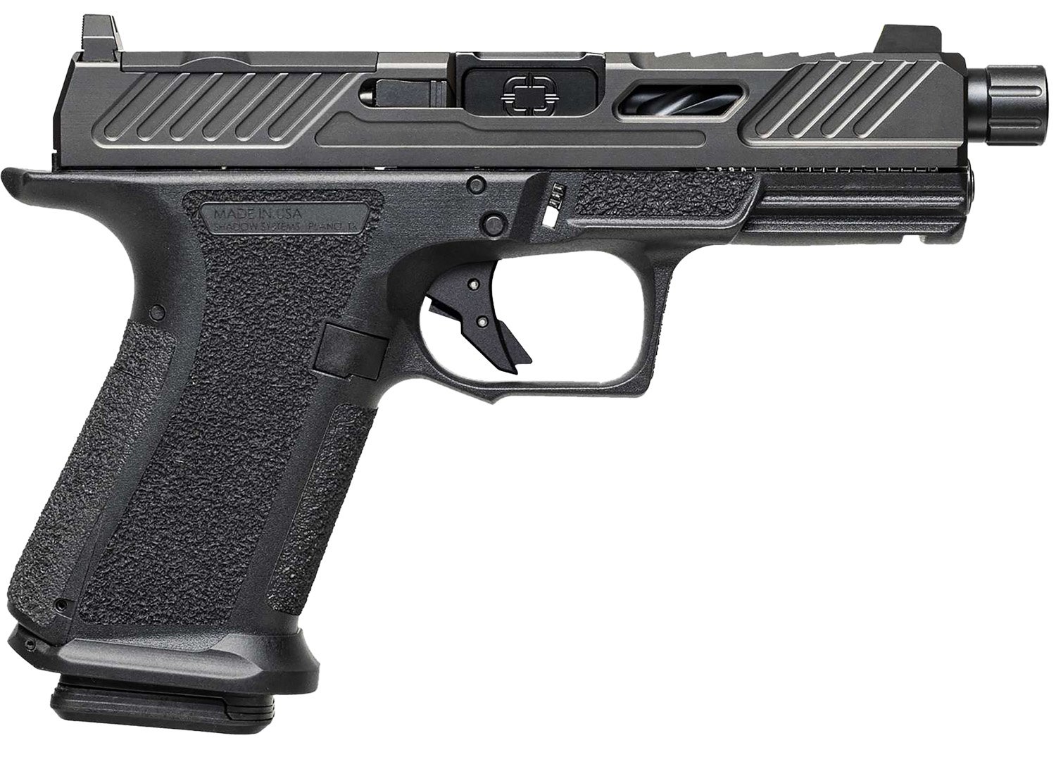Shadow Systems SS1084 MR920 9mm 10+1 Black Optic Cut Threaded Barrel
