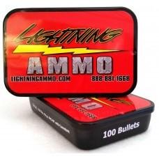 Buy Lightning Ammo Rifle Bullets .22 Cal .224 55 gr FMJ-BT w/c  100/ct Tin online