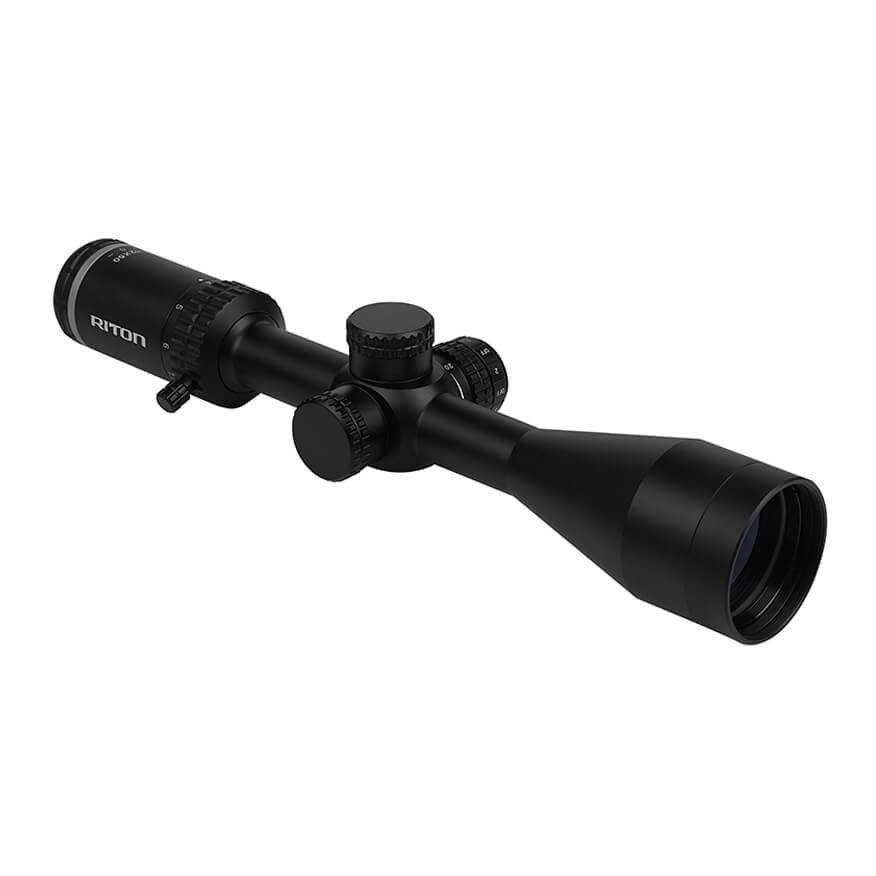 Buy Riton 1P412ASI23 Primal 4-12x50 Rifle Scope HD Glass Matte Black online