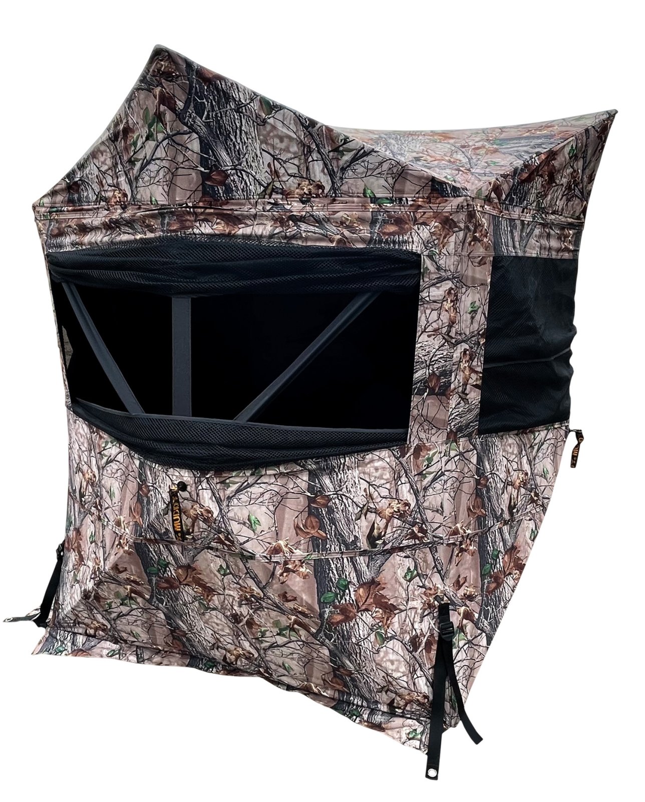 Buy Muddy MUD-MGBTP Twin Peaks Hub-Style Camo Blind 600D Polyester 70"x58" online