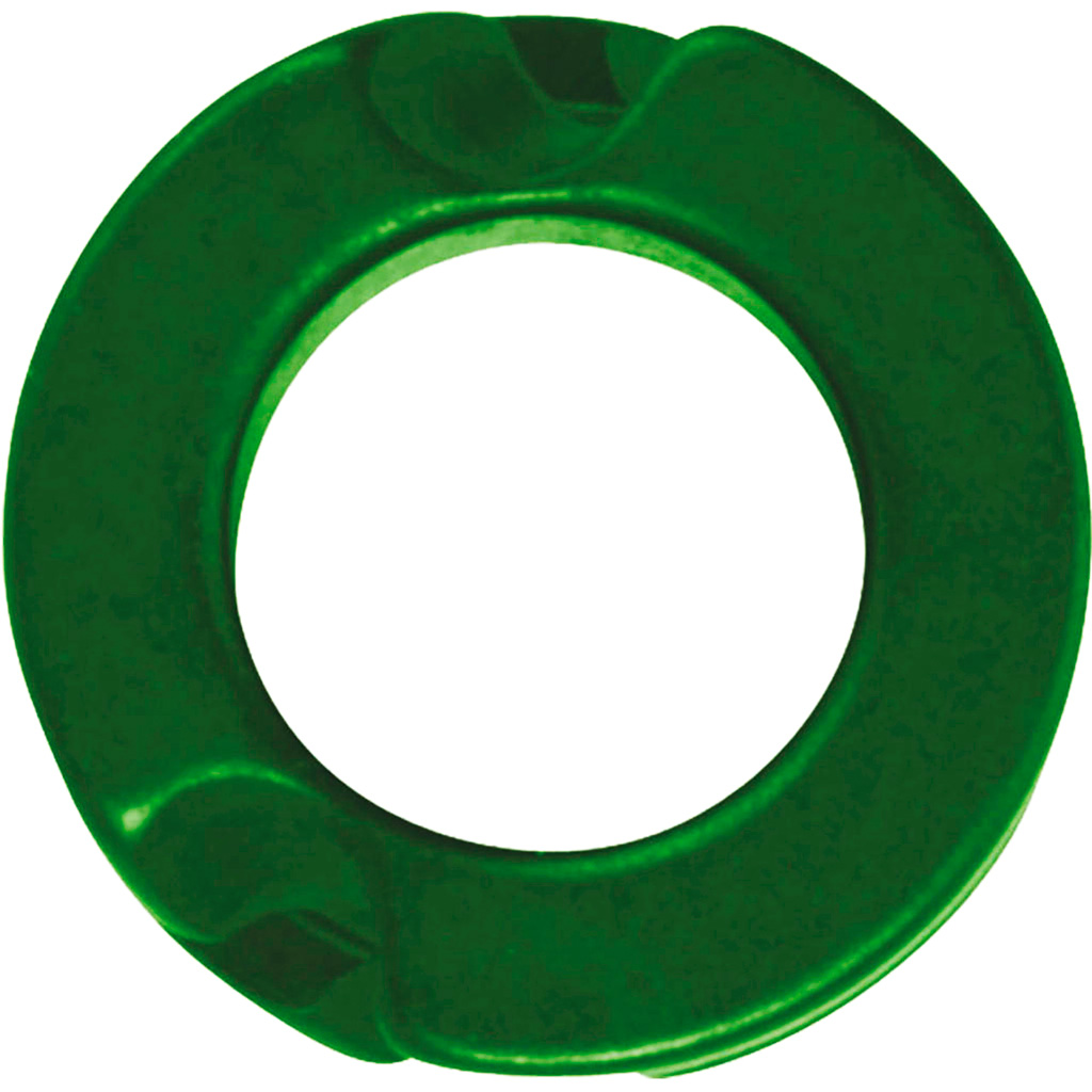Fletcher AFL14GR12 Tru Peep Dozen Card Green 1/4" Aluminum Archery Sights