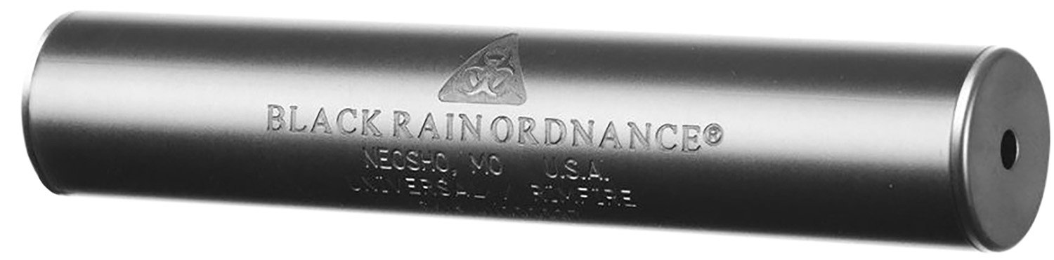 Black Rain Ordnance Bro-Universal Rimfire Silencer 17 HMR 1" Stainless Steel - BRO - 17 HMR