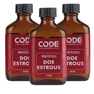 Code Blue OA1325 Code Red Doe Estrous Triple Pack 2 oz 3-Pack - Code Blue - DEER