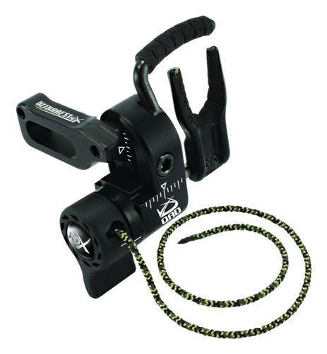 QAD UHXBK-L UltraRest HDX Black LH, Anti-Vibration, Noise-Reducing Design