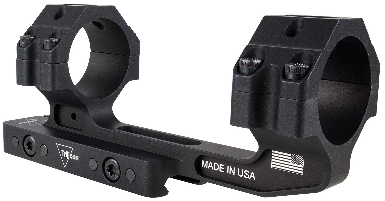 Trijicon AC22052 34mm Cantilever Scope Mount - 1.535" Height, Matte Black, Aluminum