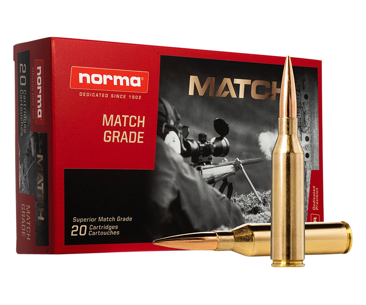 Buy Norma 20174602 Golden Target Match 300 Norma Mag 230gr HPBT Ammo 20/Box online