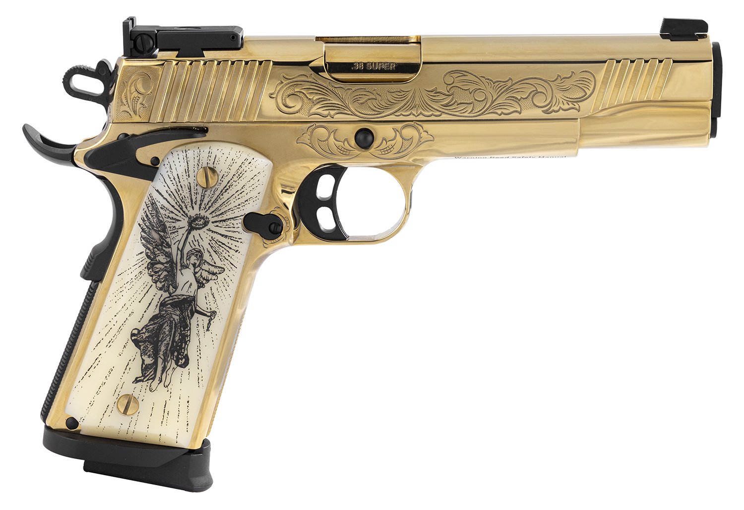 Girsan 391093 MC1911 38 Super 9+1 5" G10 Grip - EAA - 38 Super