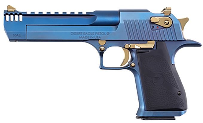 Magnum Research DE50CBG 50 AE Desert Eagle MK XIX 50AE 6" Blue/Gold 7rd