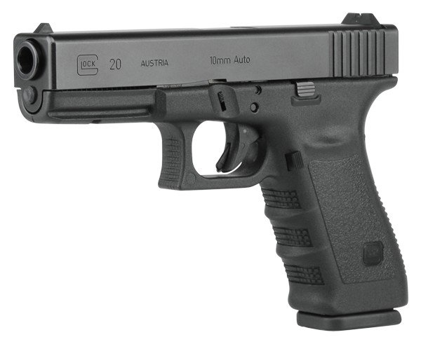 Glock G20SF 10mm Auto Pistol, Polymer Grip, 15+1 Capacity