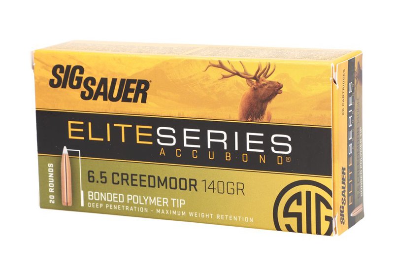 Sig Sauer Elite Hunting 6.5 Creedmoor 140 gr 2650 fps Nosler AccuBond - Sig Sauer - 6.5 Creedmoor
