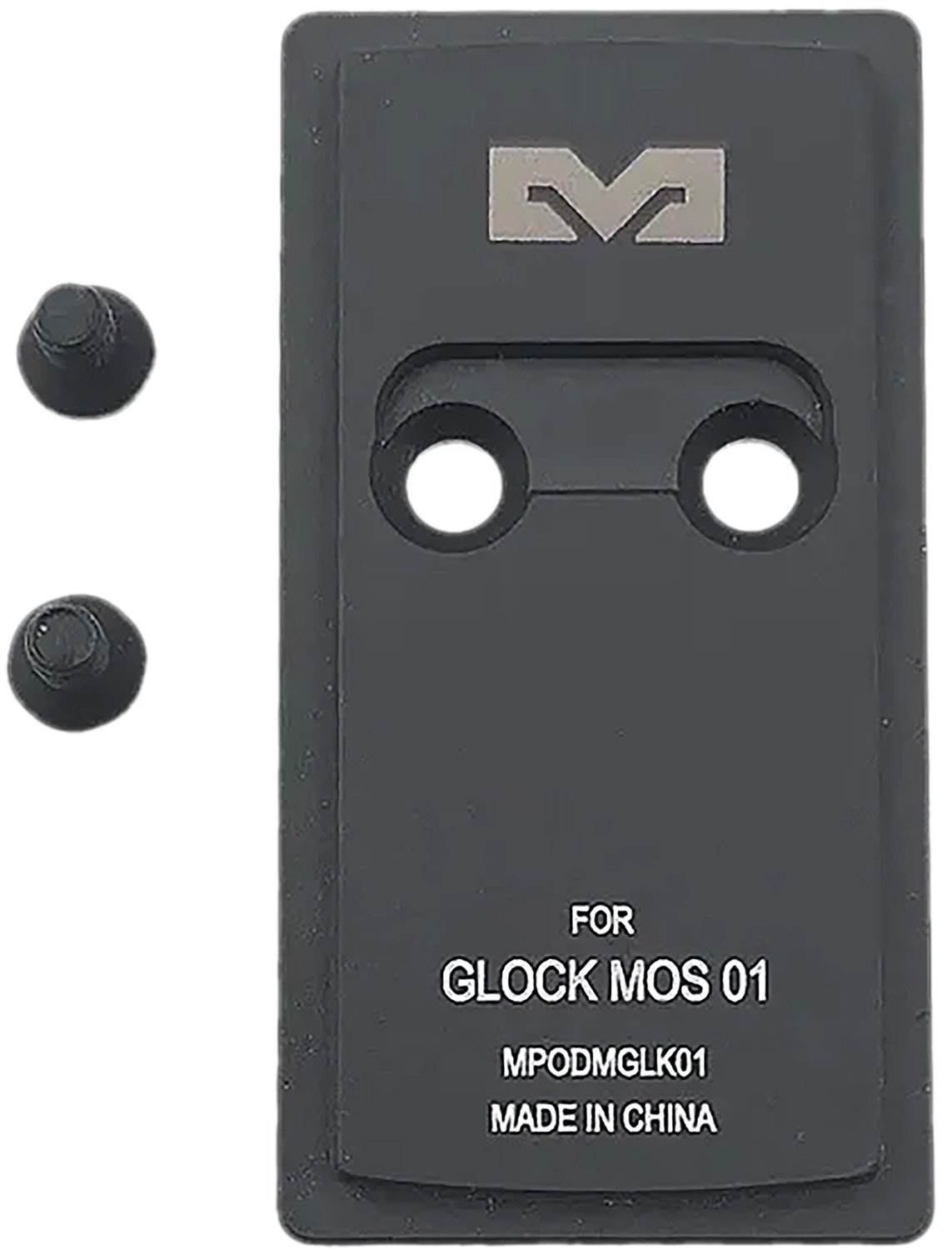 Meprolight 901141020 MPO PRO-F Matte Black Aluminum Glock MOS Mount Plate