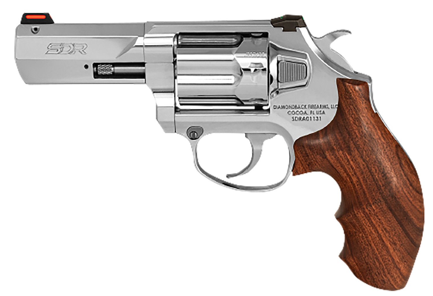 Diamondback DB075AS703 Revolver 357 Mag/38 Special 3" Stainless Steel - DIA - 357 Mag/38 Special +P
