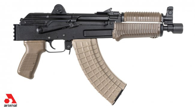 SAM7K-55 7.62x39mm AK Milled Receiver Pistol, 8.5" Barrel, 30rd Magazine