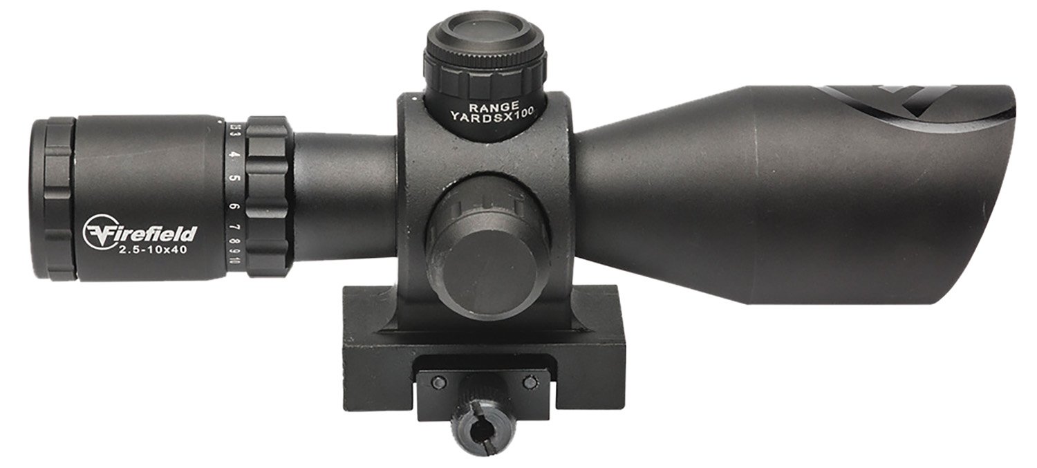 Firefield Barrage Rifle Scope - 2.5-10x40mm Illumi