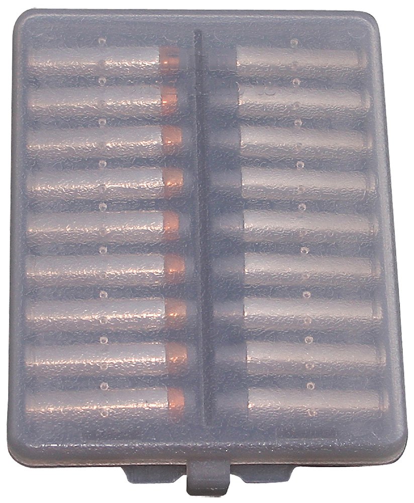 MTM Case Gard .38/.357 Cal 18 Round Ammo Wallet Clear Smoke - MTM Case-Gard - CLEAR SMOKE