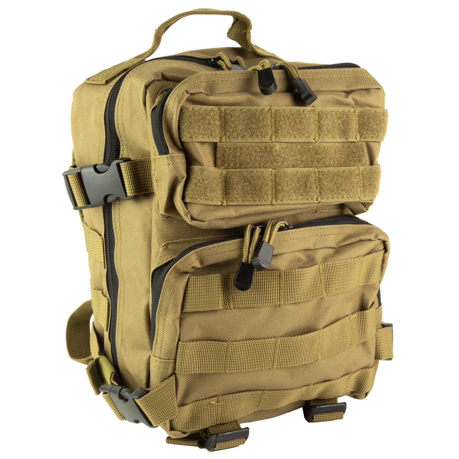 NcStar CVEDP3056T Every Day Pack Backpack, Black, Molle Webbing, 12.5"x11.5"x3"