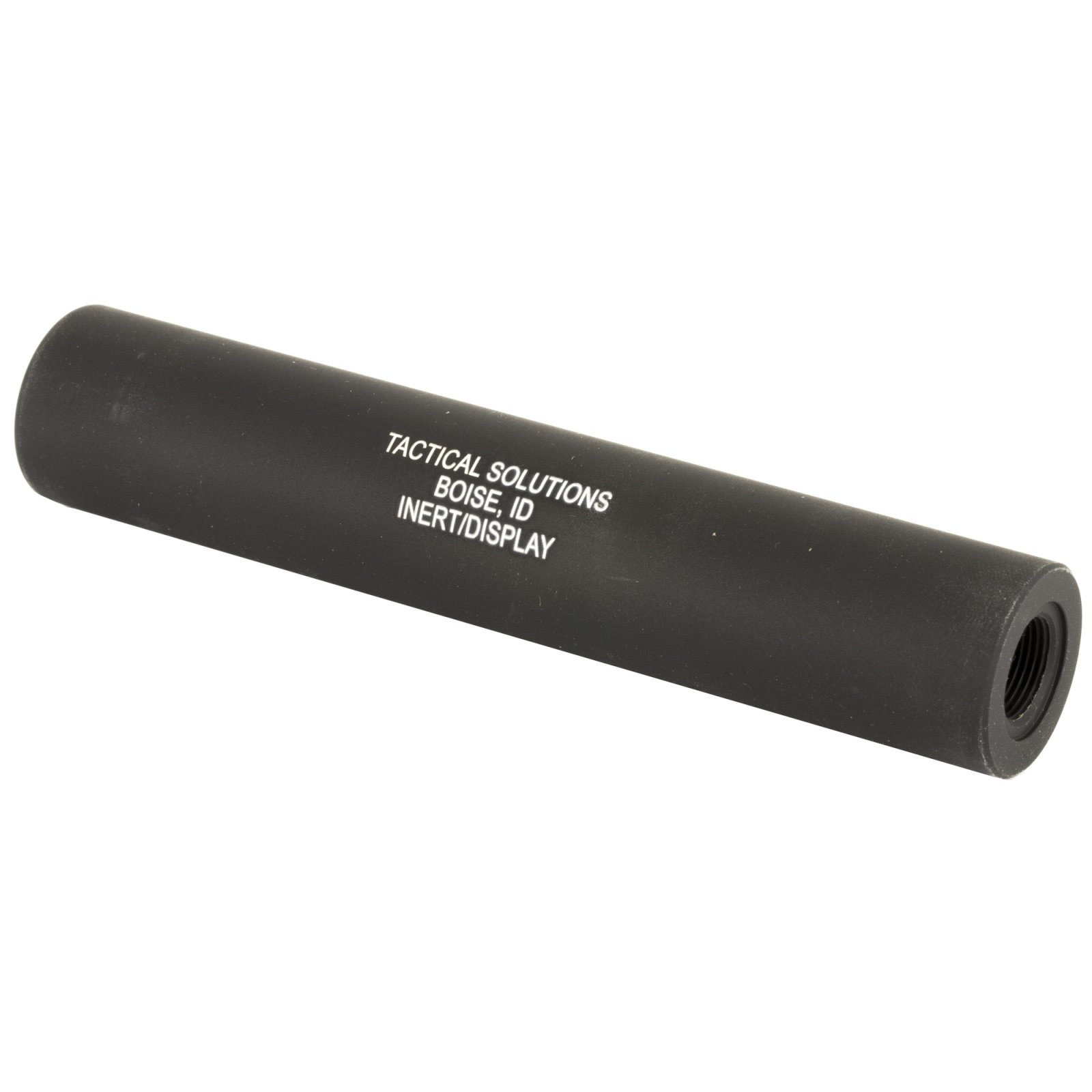 Tactical Solutions INERT-02 .22LR Inert Suppressor, Matte Black, 5.2"
