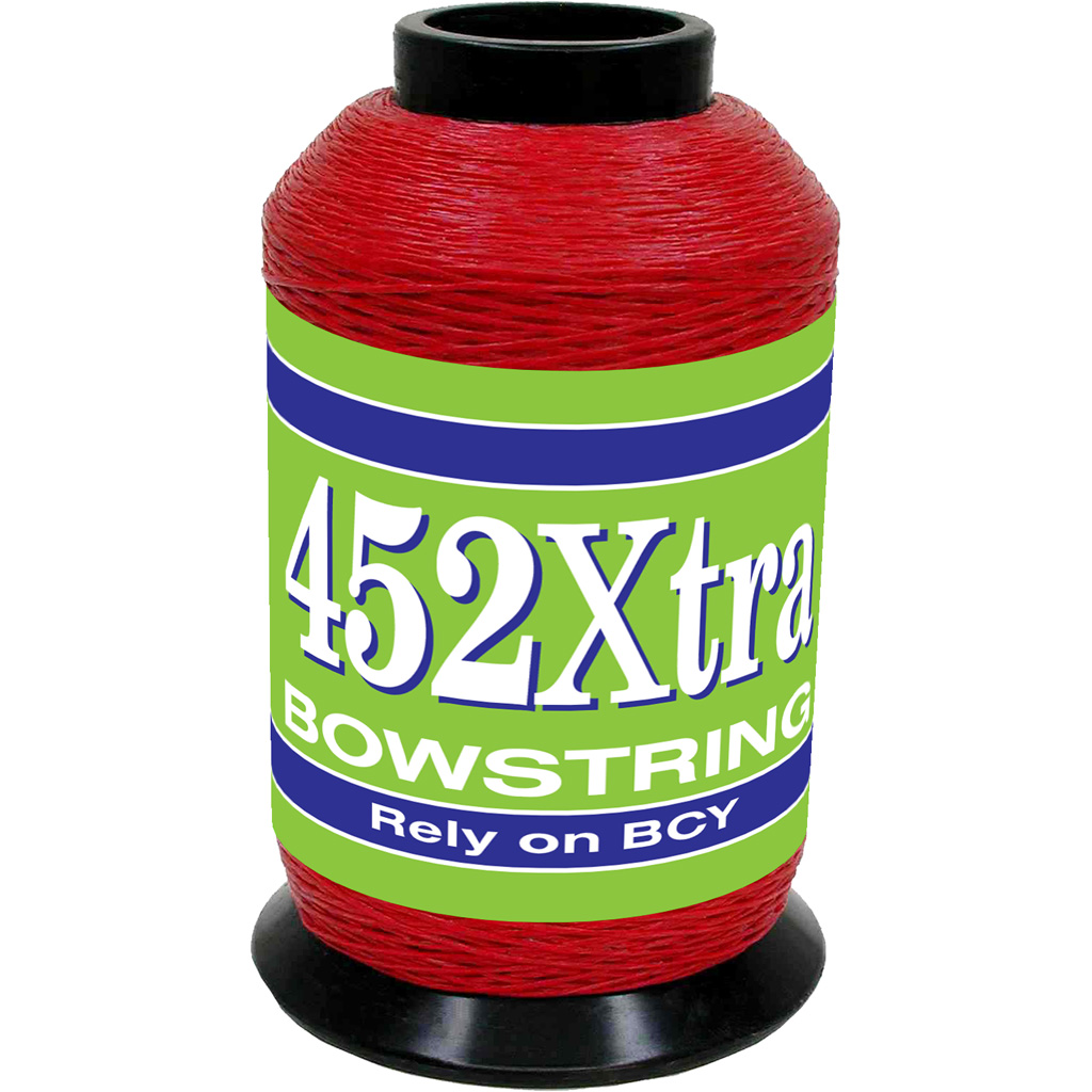 BCY 452Xtra Bowstring Material Red 1/4 lb, 67% Dyneema, 33% Vectran - BCY