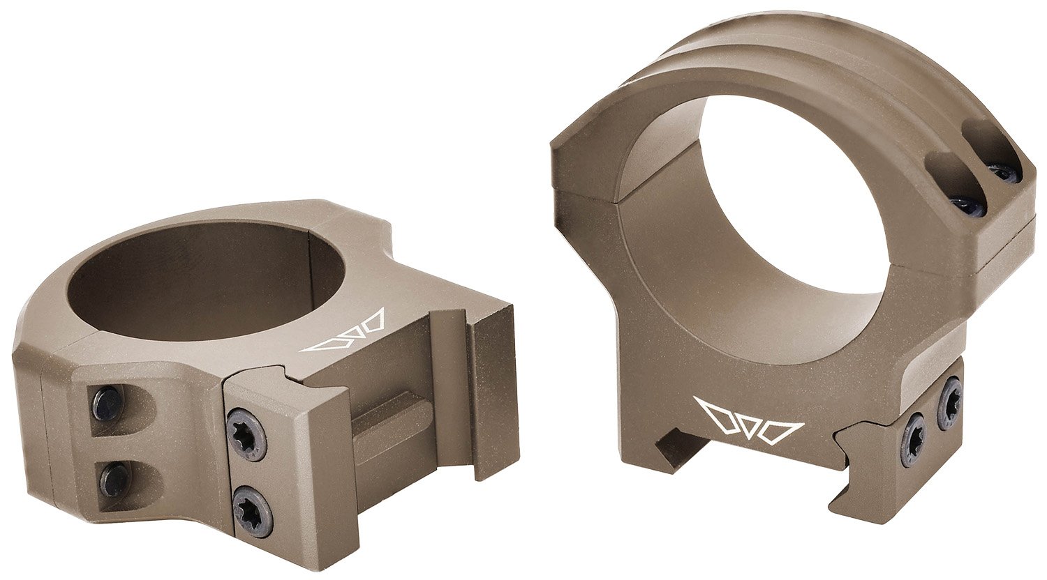 Warne 8501TM Hyperlite Tikka Scope Rings Matte Black 1" Medium - Warne - 1"