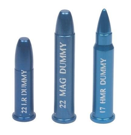 A-Zoom 22 Long Rifle Action Proving Dummy Rounds 12 Pack Hard Anodized - Pachmayr - 22 LONG RIFLE