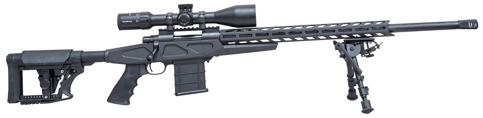 HOWA HCRA25CRBLKMDT M1500 APC 25 CREEDMOOR 24" Black Rifle
