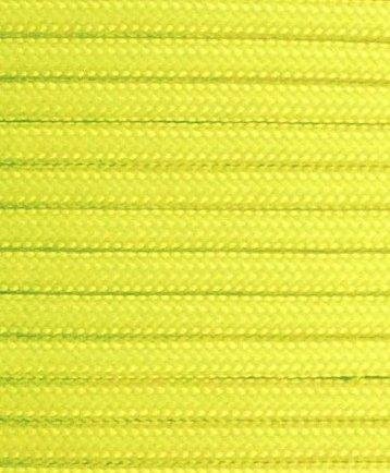 Mero 550 Paracord - 100' 550 lb Yellow Neon - E.L. Wood Braiding Co. Inc.