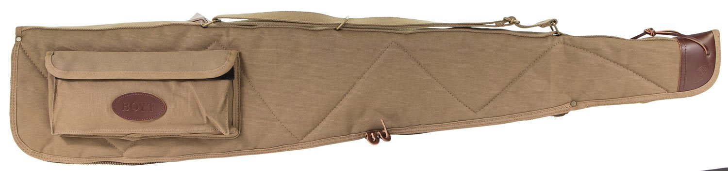 Boyt Harness OGC98PM06 Alaskan Rifle Case 44" Khaki Waxed Canvas - Boyt Harness Company - KHAKI